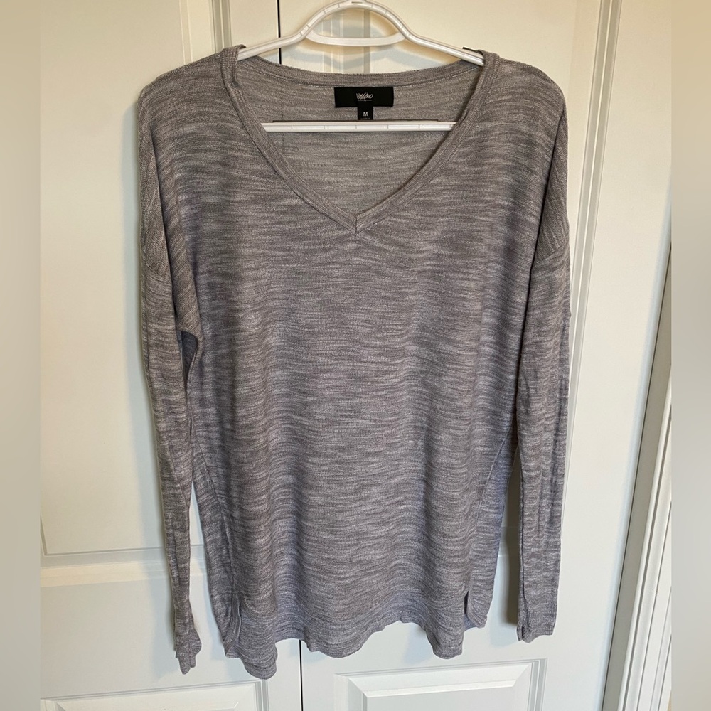 Mossimo gray Vneck sweater